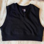 Black Sweater Vest Top Photo 0