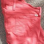 Lucky Brand  Coral Pink Charlie Super Skinny Jeans SIZE 10/30 Photo 4