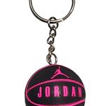 🏀 Pink & Black Basketball Keychain 🏀 Photo 2