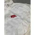 Reebok VTG 90s  Arkansas Razorbacks‎ Jacket Big Logo White XL Photo 2