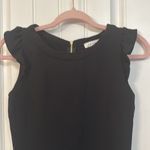 Sandro Peplum Dress Black Size 1 Small Photo 2