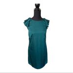 H&M #129 green open back mini dress Photo 3