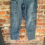 American Eagle  Super High Rise Baggy Straight Cargo Jeans, 00 Photo 4