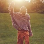 Free People  FP One Kinsley Fringe Cowlneck Sweater Size Small NEW Photo 1