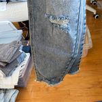 Tinseltown  Womens Size 9 Blue Distressed Mom‎ Jeans High Rise Frayed Hem Photo 5
