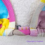 NEW Free People x mello the label Brazilian bikini top, size‎ M Yellow Size M Photo 6