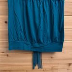 EXPRESS Y2K Size Small Sequin Mesh Detail Tank Top Tie Back Photo 3