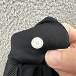 Lululemon Pleat To Street Skirt Skort Black Athletic Athleisure Tennis Women 12 Photo 6