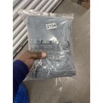 ZARA Light Wash Denim Cargo Jeans Women's Size 28x32 Relaxed Fit Utility Pants Photo 8