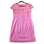 Nanette Lepore  faux suede coral sheath dress 10 Photo 1