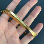 Gold Paola herringbone chain necklace Photo 8