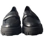 ASOS  DESIGN Wide Fit Movable Padded Chunky Loafers in Black Size‎ 11W Photo 5