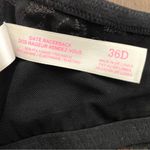 PINK - Victoria's Secret PINK VICTORIA’S SECRET Date Racerback black lace bra, size 36D Photo 9