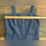 Alex Evenings Sequin Two-Piece Dress W/Jacket Blue Sz 12 Chiffon Midi A-line MOB Photo 4