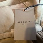 Liebeskind New  Berlin Leather Hobo Shoulder Bag Tote Large Gray Photo 7