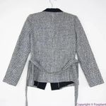 White House | Black Market New! White House Black Market Belted Tweed wool-blend blazer Jacket , 00 Photo 6