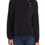 Free People  We The Free Black Don’t Forget Me Long Sleeve Knit Top Large Photo 8