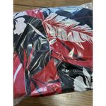 Hukilau Fashions Dress Sz 20 Red Floral Hawaiian Tropical Beach Red Black VTG Photo 10