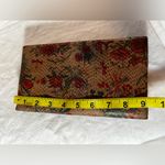 Brooches Wallet, Grey floral, Petite florals, Multi card spaces, 1 ‎ internal Brown Photo 5