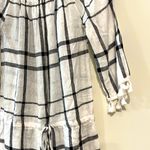 Blue Island  Black and White Plaid Mini Dress Photo 2