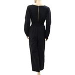 Free People  (S) Endless Summer Sonika Jumpsuit One Piece Straight Leg Slit Back Photo 5