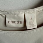 Chico's NWT  Cement Microfiber Basic Knit Contemporary Tank Top Photo 2