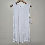 Beyond Yoga Out Of Town Dress sz L White NWT Minimalist Classic Photo 2