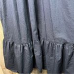 A New Day  Size XL Halter Neck MIDI Dress Bottom Ruffle & Pockets Button Keyhole Photo 2