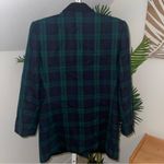 Brooks Brothers  Women’s Vintage Worsted Wool Tartan Plaid‎ Blazer Photo 3