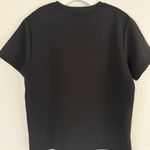 Fear of god Women’s  Essentials Black Textured Tee size Large Photo 1