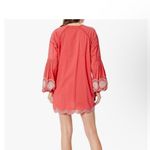 Show Me Your Mumu NWT Claudine Embroidered Tunic Top Dress Coral Pink Boho XS Photo 1
