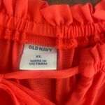 Old Navy Vibrant Red Puff Sleeve Blouse in size-XL Photo 7