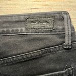 Levi's Classic Mid Rise Skinny Jeans Black Wash Womens 6 Denim Pants Grunge Photo 9