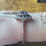 Natural Tanzanite Pink Sapphire Sterling Silver Ring Size 9 Purple Photo 2