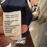 Trovata Birds of Paradis Yulia Floral Paloma Floral Long Sleeved Shirtdress | M Blue Size M Photo 5