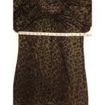 Evening Colleciion Leopard Shimmer Dress/Tunic Sz M Gold Size M Photo 3