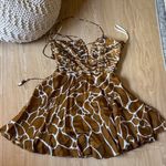 ROCOCO SAND Short Dress Brown Photo 1