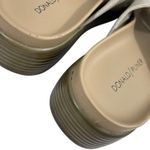 Donald J Pliner Freea‎ Sandals Women's 9 Platform Knot Slide Beige Casual Shoes Tan Photo 5