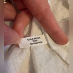 J.Crew Linen Bungalow Popover Linen Top White Size M Photo 8