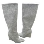 Gianni Bini GaborTwo Rhinestone Pointed Toe Tall Wedge Boots size 7.5 Photo 6