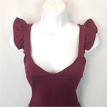Kimchi Blue  Burgundy Sleeveless Dress Xs Photo 2