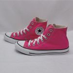 Converse Womens Chuck Taylor Hi Top Sneakers 7.5 Pink Y2K Athletic Preppy Shoes Photo 1