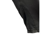 Zella Womens Black Cropped Panel Mesh Pants Leggings Size Large Pocket Workout Photo 1