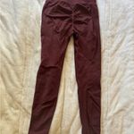 DFYNE Women's Burgundy Impact Leggings S Photo 4