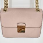 Michael Kors  Brandi Leather Shoulder Bag With Gold Hardware Photo 2
