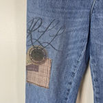 Ralph Lauren Women’s Patchwork Boyfriend Tapered High Ride Size 2 Photo 5