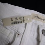 Madewell  Stovepipe Jeans in Pure White‎ Photo 6