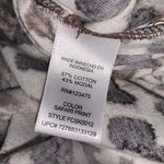 French Connection UK Style  Mini Dress Cheetah Print Safari Ruched Side Cowl Neck Photo 6