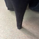 Pedro Garcia Black Suede Preppy Quiet Luxury Goth Whimsigoth Heels 38.5 Size 8 Photo 4