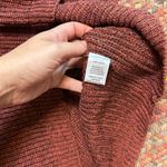 Affliction  RED MARLED GROMMET V NECK KNIT SWEATER Photo 4